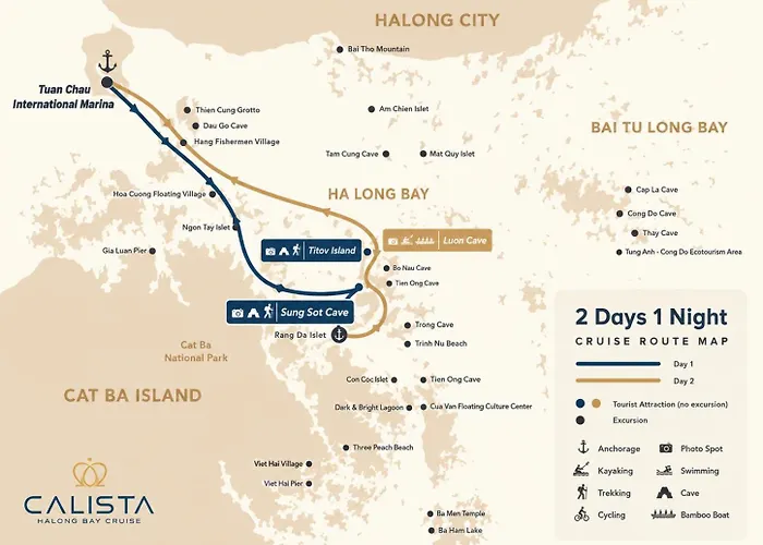 Calista Cruise - A Bay Spectacle  Ha Long